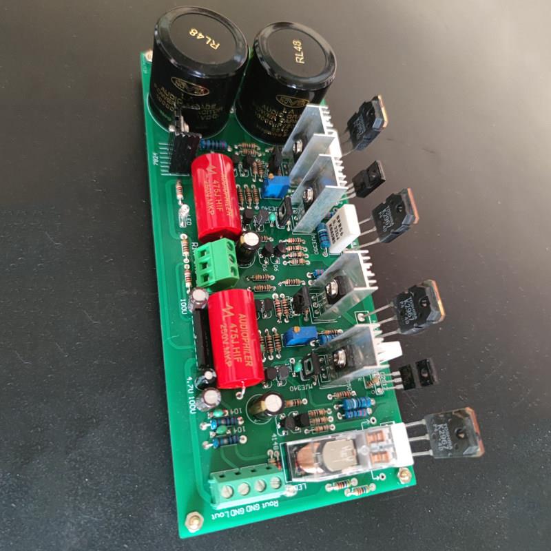 HIFI级 发烧功放板 场管功放板 双声道立体声 大功率 成品板
