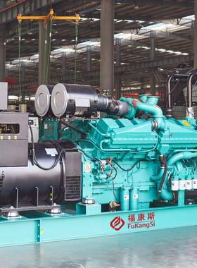 现货康明发斯柴油机静学校电工地500kw发电机多功率组ZZR全自动音