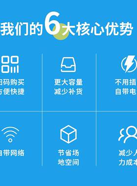 桶装水自XRT自卖架小区办公贩楼动智能商用无人助扫码格子柜售水