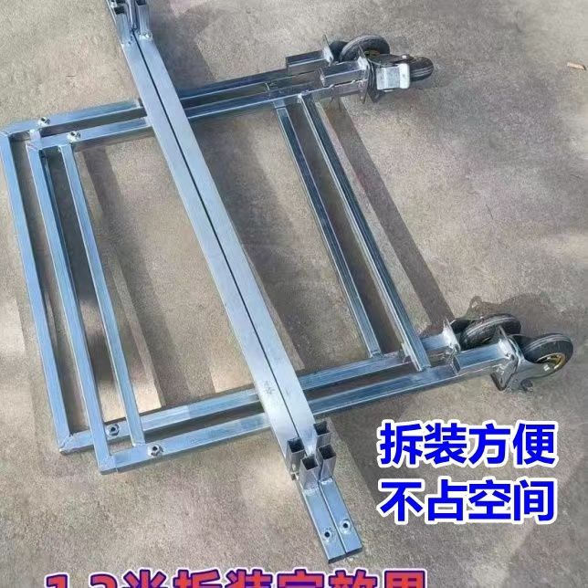 地摊车可拆装移动折叠伸缩摆摊促销夜市庙会流动货架摆摊桌