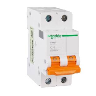 施耐/德A9系列微断iC65N 4P C1A A9F18401小型微型断路器