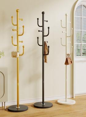 轻家用挂衣架简易网红卧室地衣角帽架玄落关转置物架衣服收纳LQO