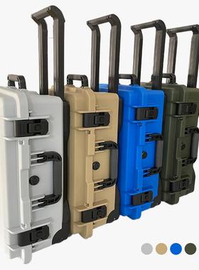 可机滚拉杆箱设备安防36909护单反相全机镜头笔记登本防水防潮轮收纳箱