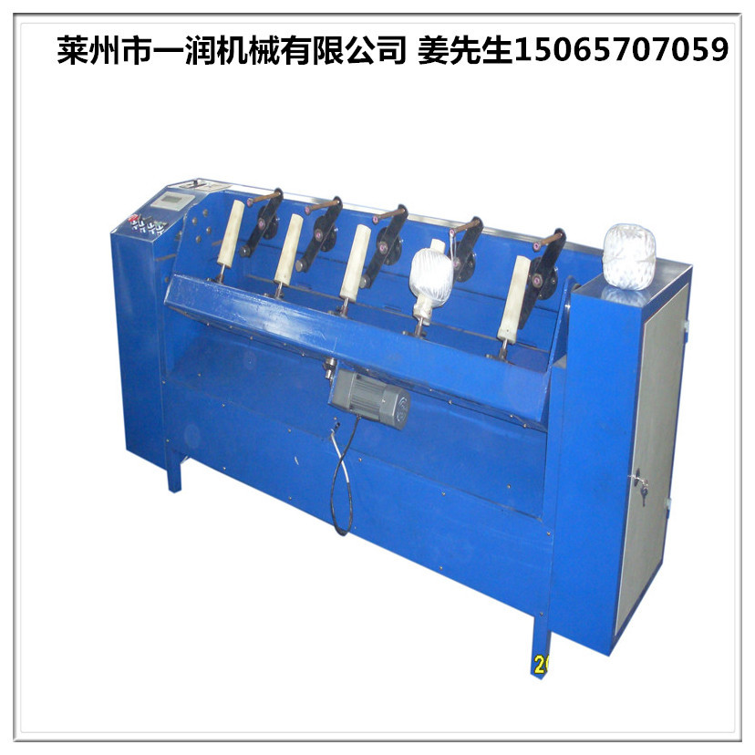 自动PLC成型计重绕线打球机