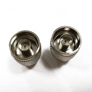 高频接头射频同轴连接器N型公头压接手机信号转接头 阻断连接器