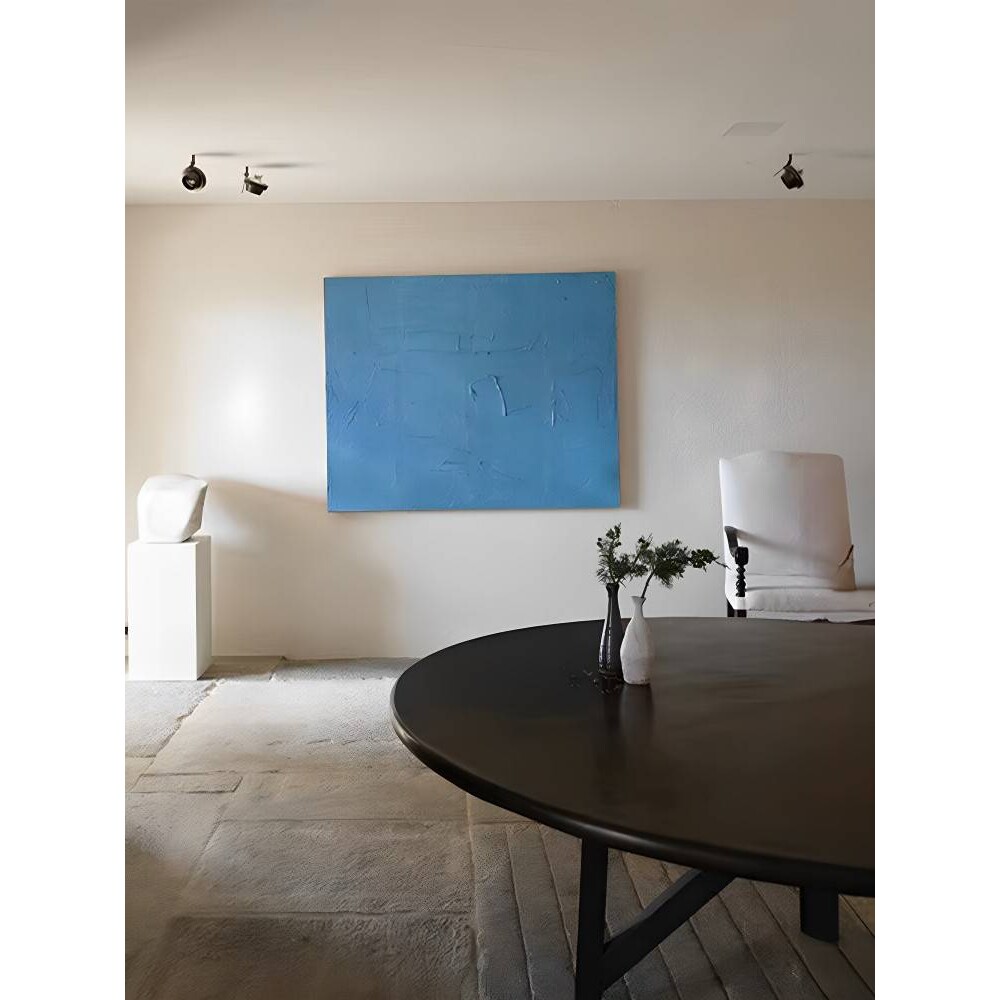 【蓝色狂想曲】现代简约风挂画客厅装饰画餐厅餐边柜挂画玄关壁画