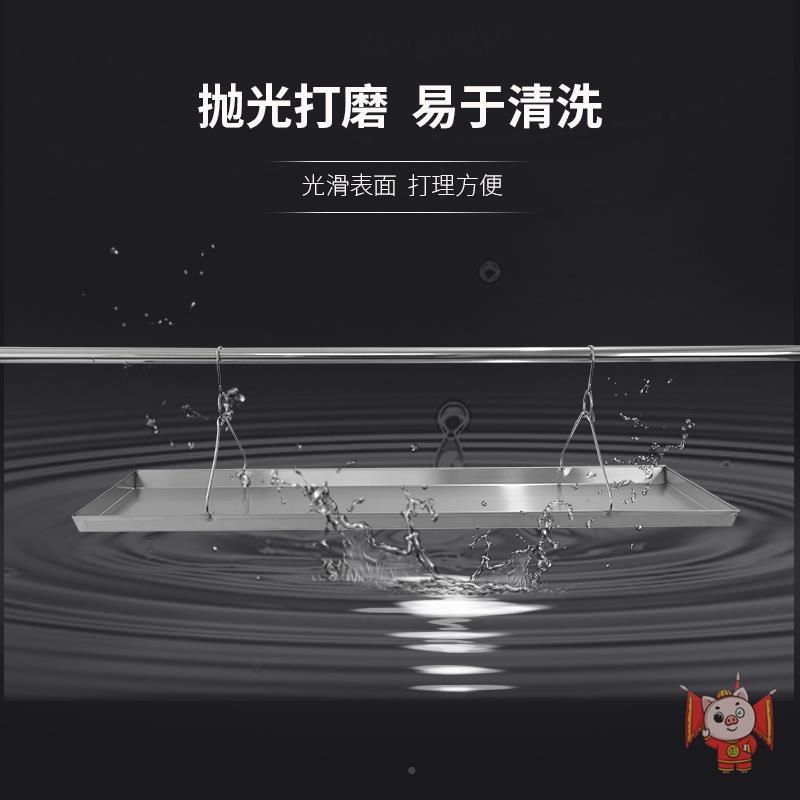 档接烧腊肠挂架沥油盘鹅商用晾晒明展示AJL水盆钩烤鸭鱼肉示展柜