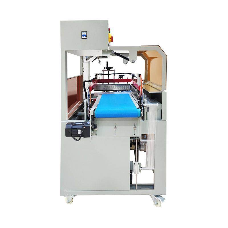 盒装小龙虾机热收820缩塑包装机封切机自动封套膜pof收缩膜机全