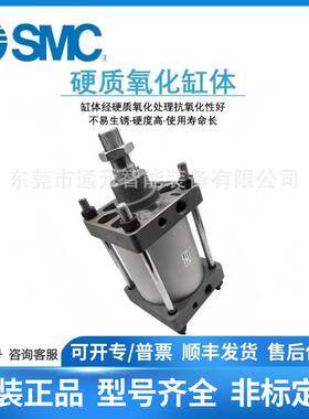 SMC大缸径气缸CS2B/CDS2B125-25-50-75-100-125-150-175-200~1000