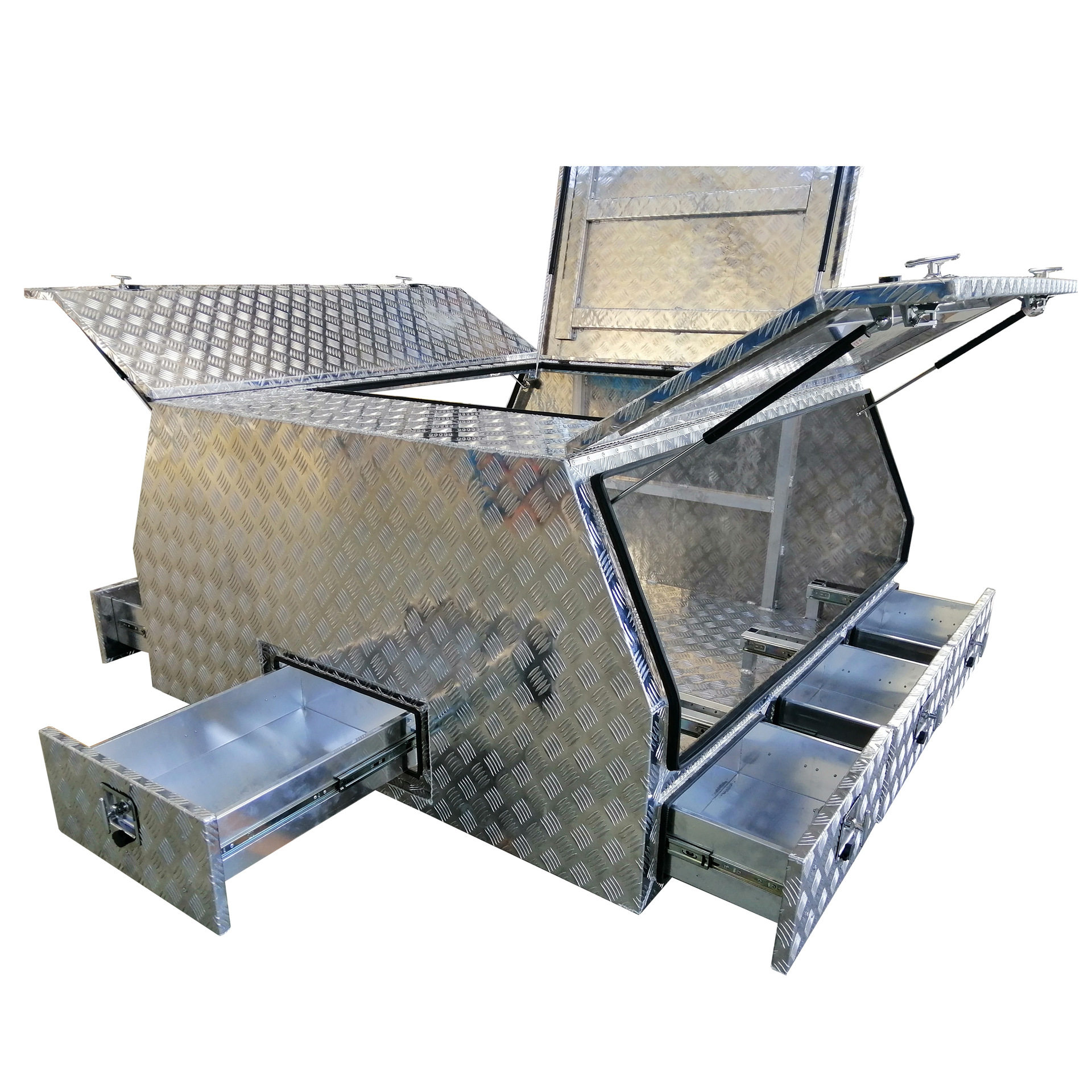 134公斤皮卡露营工具箱三开门