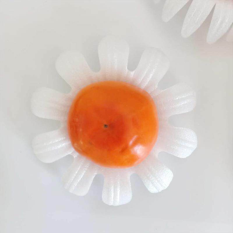 塑料花泡沫莲瓣套VAD泡棉水果网花托果托网套水果包装花莲瓣网套