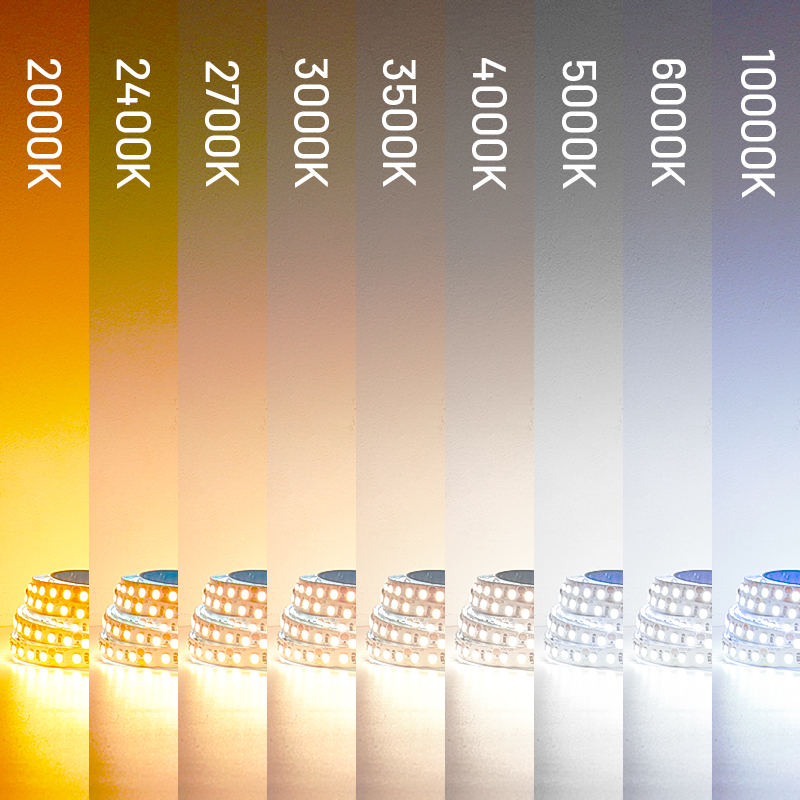 2000K2700K3000K30K00K00K000K灯带暖光中性光led低压灯条
