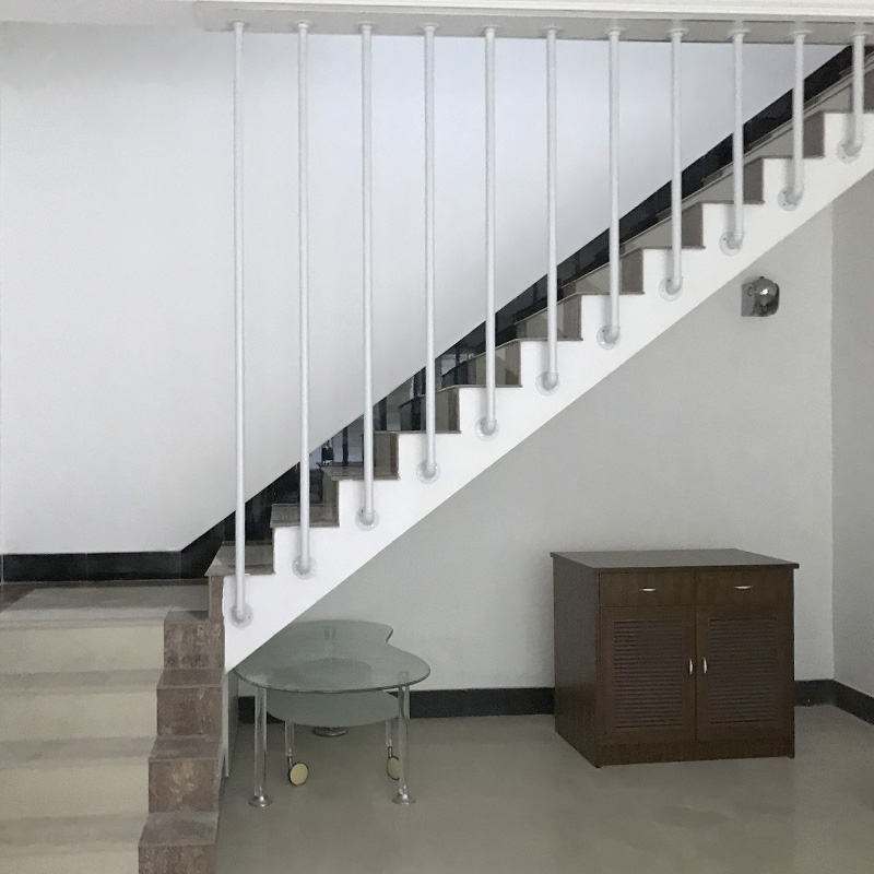 简约现代楼梯扶手室内防护栏杆铁艺护栏阁楼家用围栏店面餐厅别墅