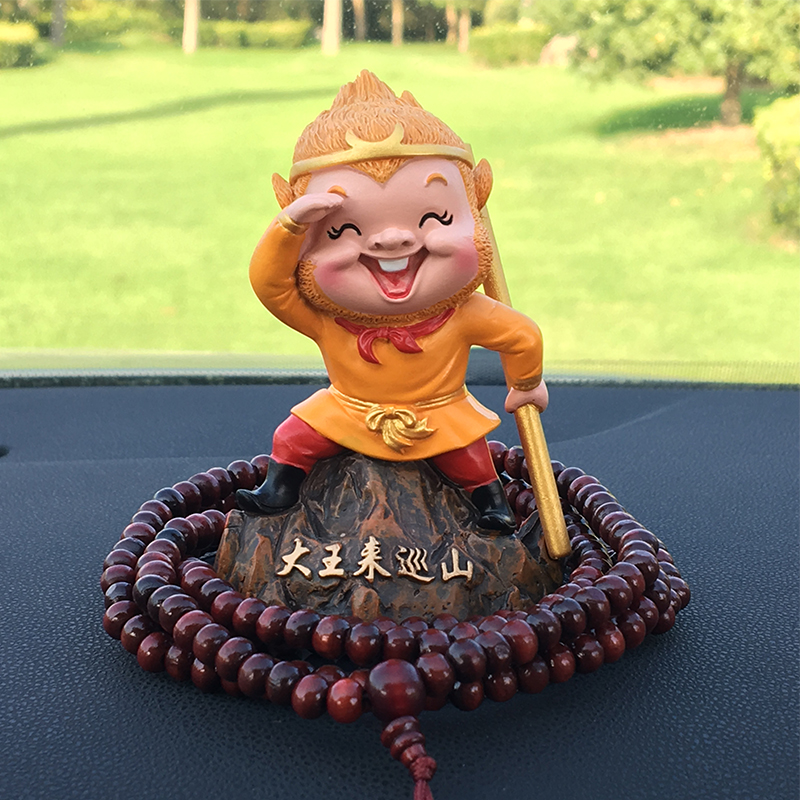 西游记汽车摆件孙悟空可爱猪八戒摆台车载创意饰品车内装饰用品女