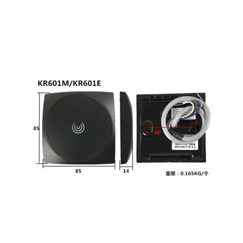 中控智慧KR00E KR01M门禁读卡器读头中控KR00E KR01M门禁读头