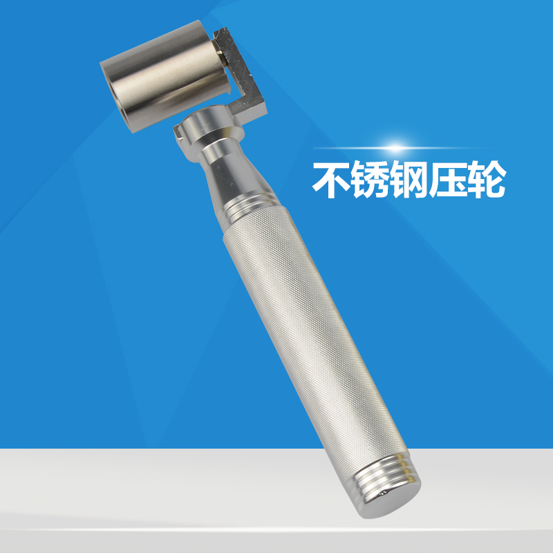贴墙纸壁布汽车施工工具铝合金不锈钢平压轮接缝压轮压辊滚轮金属