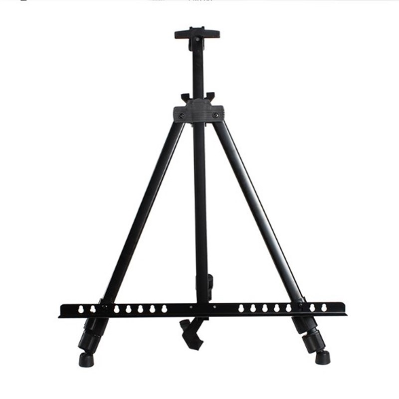 金属便携可折叠手摇写生画架画板支架式三脚架 画具画材展示架