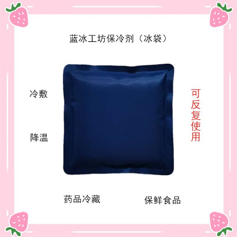 蓝冰工坊保冷剂胰岛素干扰素冷藏便携包冷敷冰袋食品保鲜蓄冷剂