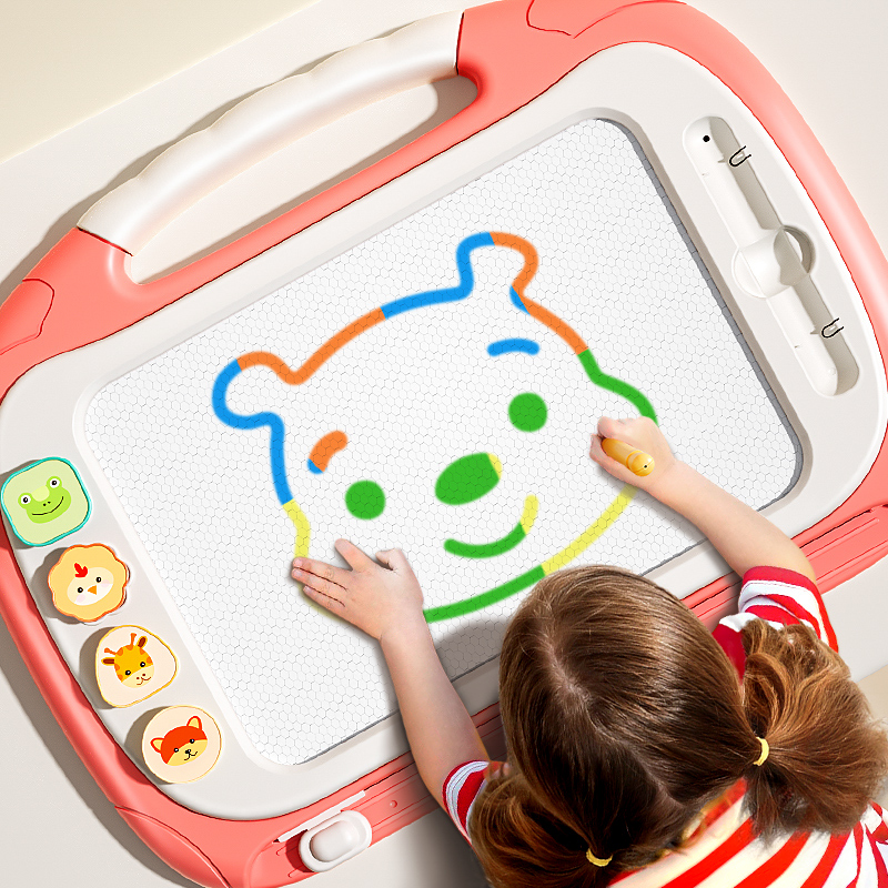儿童大画板家用磁性写字涂鸦板可擦宝宝画画1一2岁婴幼儿磁力