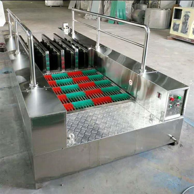 矿用全自动洗靴机 无动力矿工胶靴单通道 双通道矿用洗靴机厂家