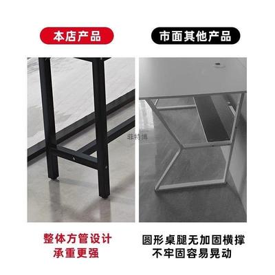 实木吧台约阳窄桌子家用台高脚桌靠墙吧GRT桌台桌简长条桌椅组合