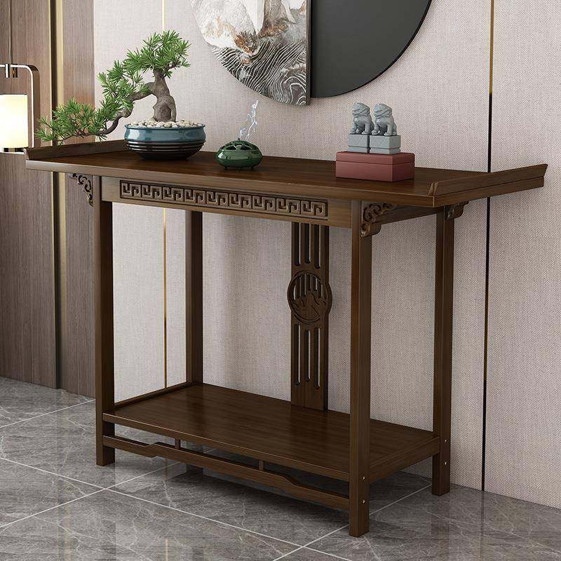 供佛桌家用中式楠供台神台佛桌条案REU台竹供桌香案供奉菩萨狄瑄