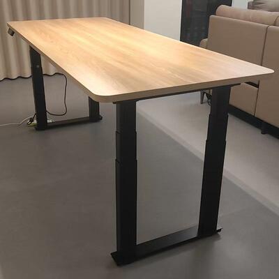 四电机DD0001办四腿电动公升桌降架站立式桌电动电竞学习升降桌稳