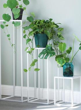 约金架色铁艺花客厅阳ZLB台多简肉置物架办公室落地式装饰绿植花