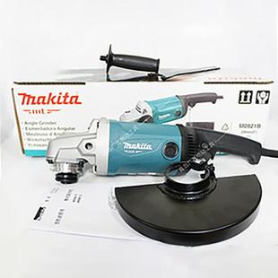makita牧M09金21B角磨机电磨动光机钢材属打磨切割机角向QWC田磨
