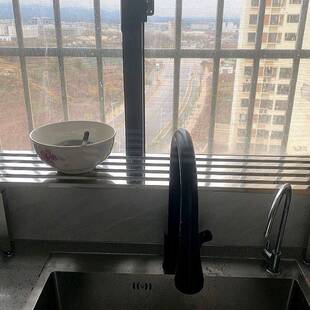 厨房碗碟收纳架延伸缝水池扩展台面窄加宽窗台板延长子置物架桌面