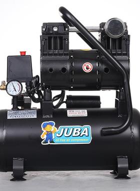 飓霸空压机小油静音9用80W-15LEFB气泵高压家型喷漆木工空气无压