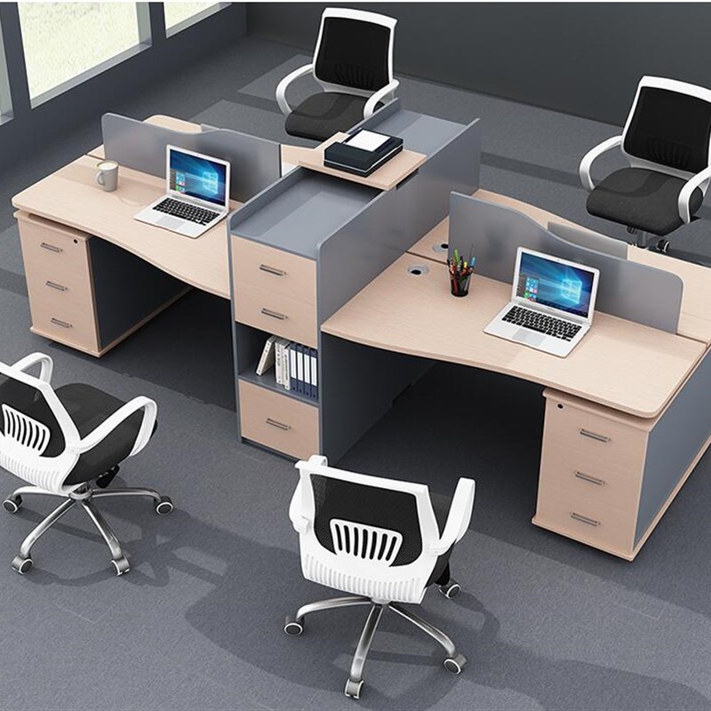 办公家具桌椅电脑桌卡座人位员工办公室桌子工位职员办公桌