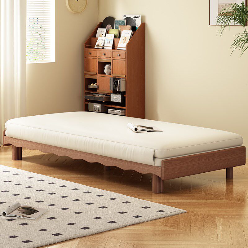 2024新款实木沙发床折叠两用客厅多功能小户型单双人卧室伸缩床架