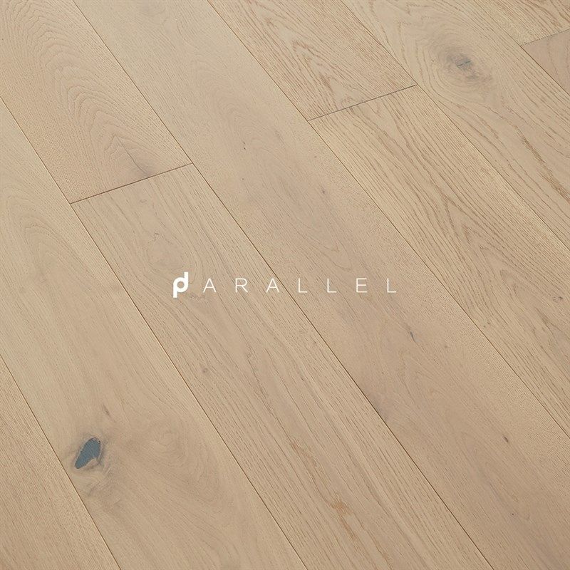 平形 橡木纯实木三层复合地板 奶白风 ENF1.9米地暖木地板 4mm