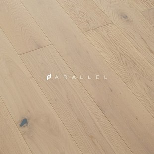 平形 橡木纯实木三层复合地板 奶白风 ENF1.9米地暖木地板 4mm