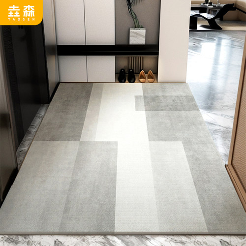 地垫入户门高级感进门高端玄关入户门垫耐脏免洗pvc地毯可擦免洗