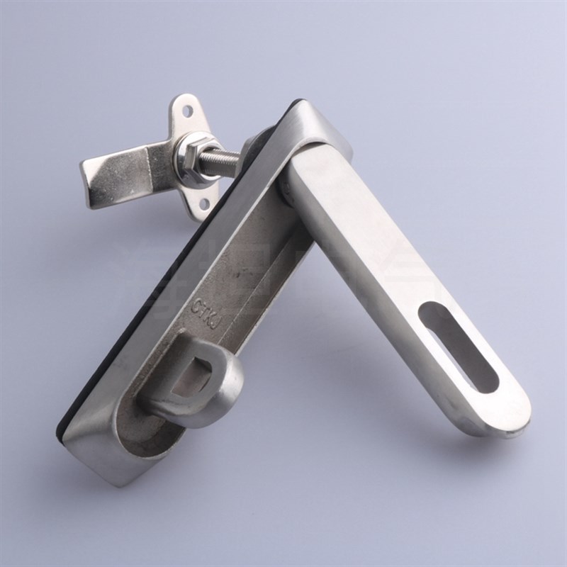 MS80-1-2不锈钢挂锁工业设备箱柜 电气开关柜防盗平面锁MS838-1S