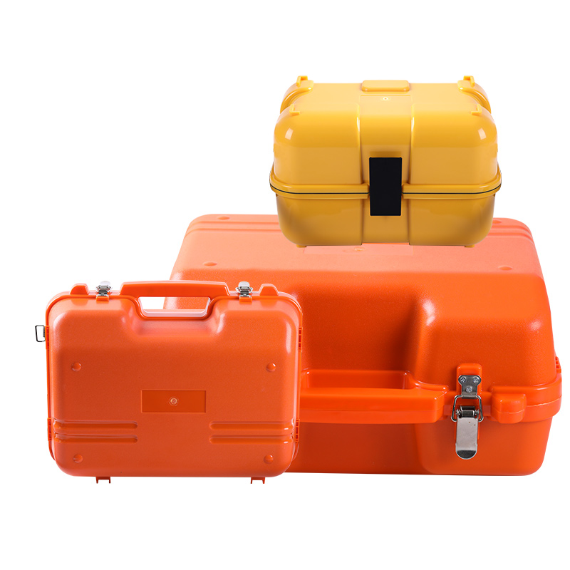 测绘工具箱水准仪经纬仪全站仪器箱子便携防震大容量塑料工程箱子