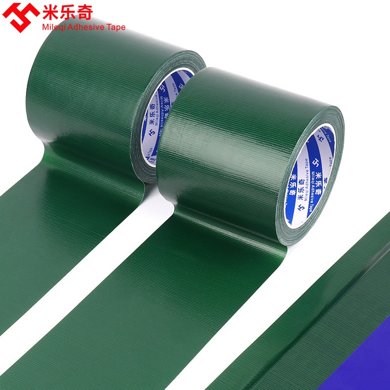 强力高粘度绿色单面布基胶带篷布雨布大棚膜修补专用防水封窗户密