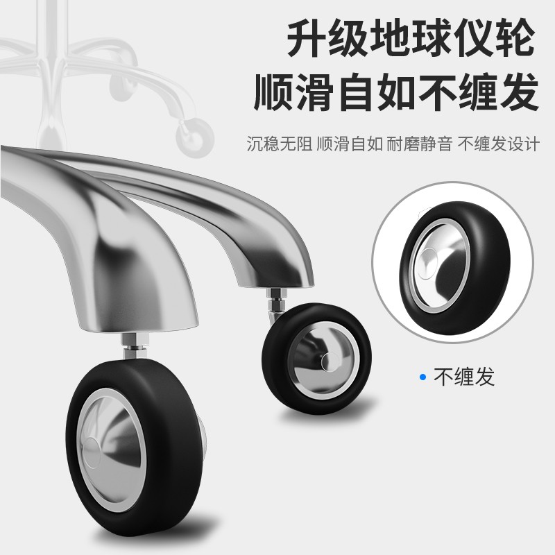 美容滑轮酒吧椅美容院升降旋转美甲美发大工凳理发店圆凳