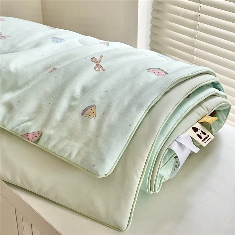 【冰被】夏季棉质双层纱布夏季被空调被双面凉爽空调被机洗薄被
