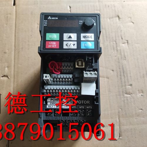 拆机 台达变频器MS300 VFD4A8MS21ANSAA 0.75KW 220V单相