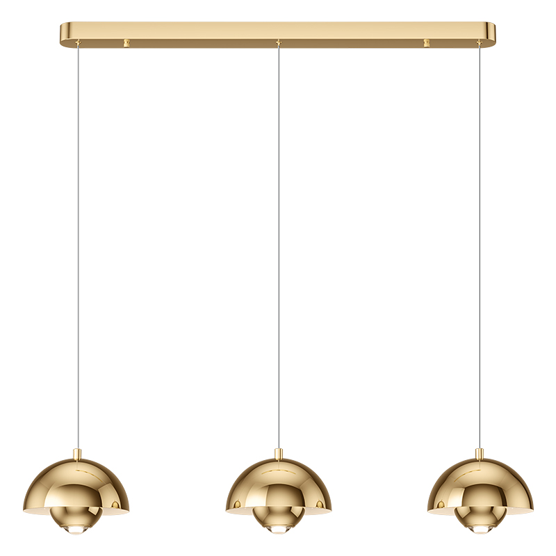 意大利EFE 高端三头餐厅花苞吊灯创意餐桌现代简约吧台岛台饭厅灯