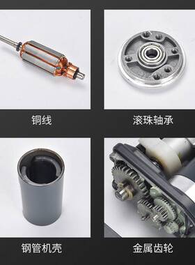 电动推杆平底座XC800微型往复式伸缩杆直流电机直线大推力升降杆