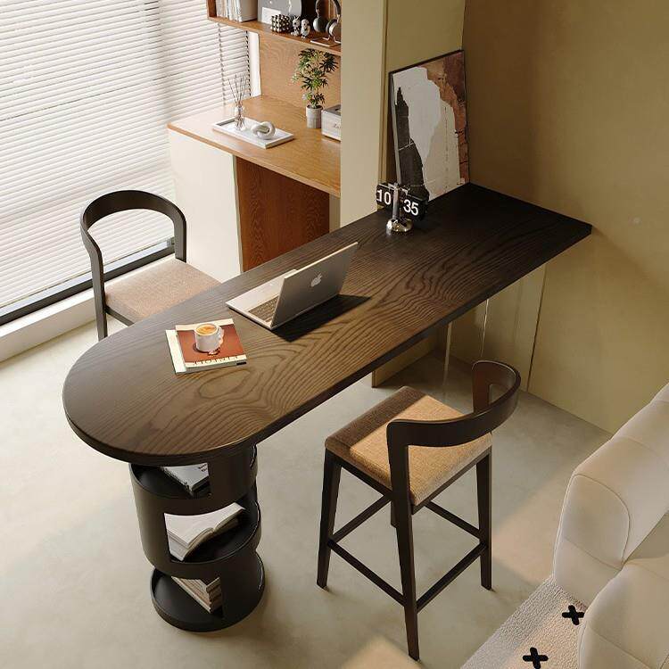 法式实木靠吧MBM台桌高墙客厅隔断亚力长克条桌沙发吧台边柜创意