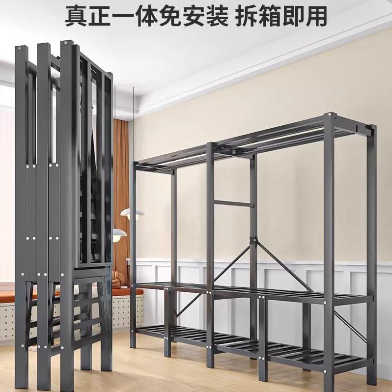 新款免安款装开门卧室家用AL101896全钢架结用实耐舍出宿租屋收纳