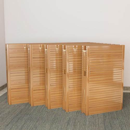 出竹床折叠床单人双人简易家用成人午睡凉板床租屋竹EDJ子硬实木