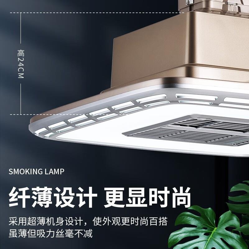 魅影空超星薄直排棋牌室吸烟净式JD100585化器排娱乐场所外排烟灯