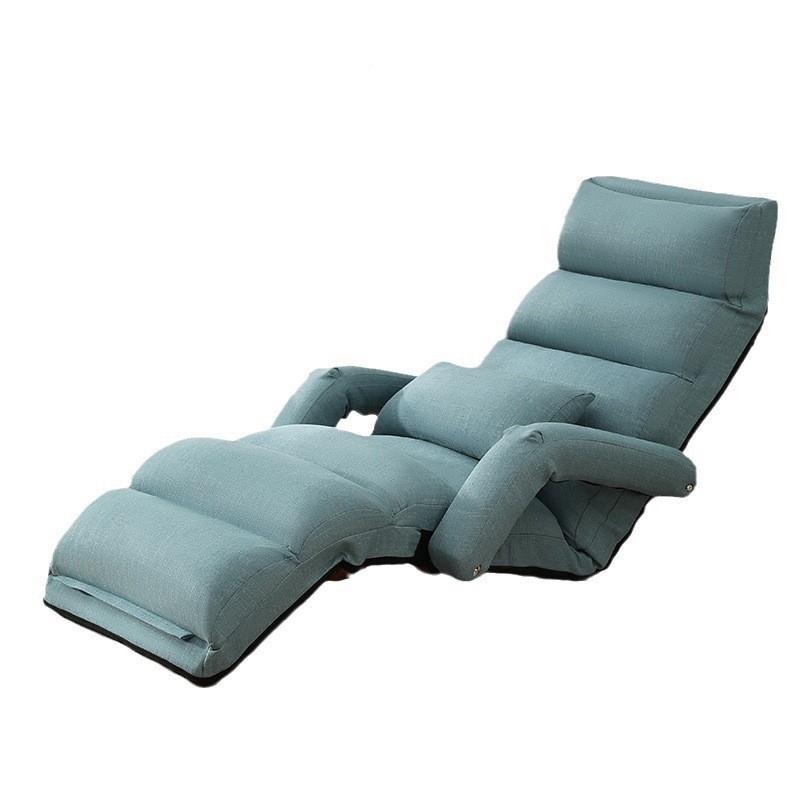 C扶手款QWL躺椅休靠背1椅用家午休单人折叠闲床两用可躺可睡懒人
