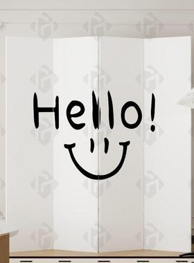 法式中古简易沙隔断屏挡RDE入户餐厅客厅风发卧室床头移动遮装饰